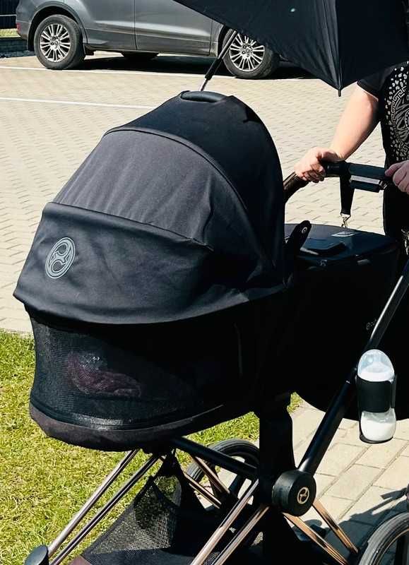 Śliczna Gondola Cybex 4.0 Black Lux Eco