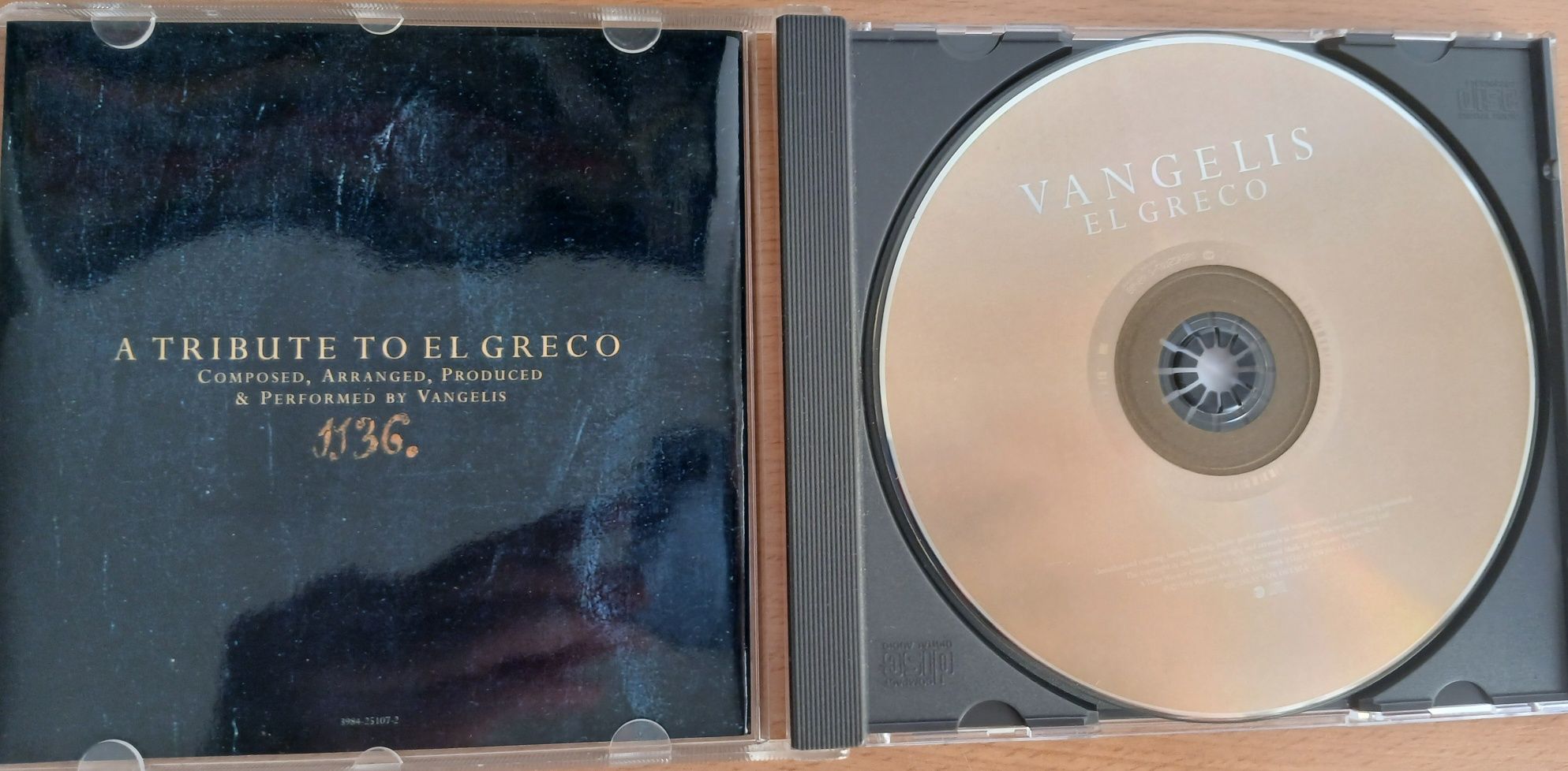 CD Vangelis - El Greco