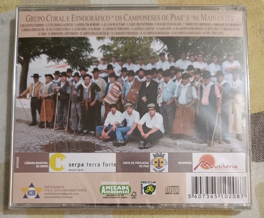CD - Os Camponeses de Pias