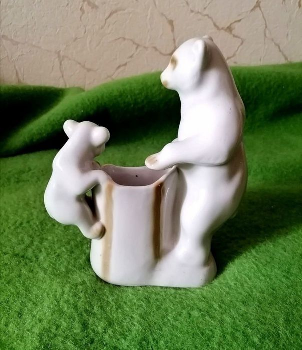 Карандашница фарфор, подставка под канцтовары