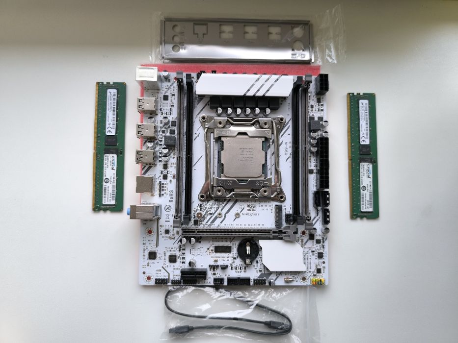 Комплект ZSUS X99-W LGA2011-3 Xeon E5 2680V4 DDR4 16Gb