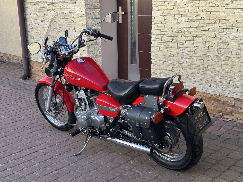 Honda CA Rebel 125, 1996r. Kat.A1,B Super Stan! RATY / TRANSPORT