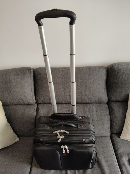 Mala viagem piloto 
WENGER Set Bagagem de negócios de 2 peças com Patr