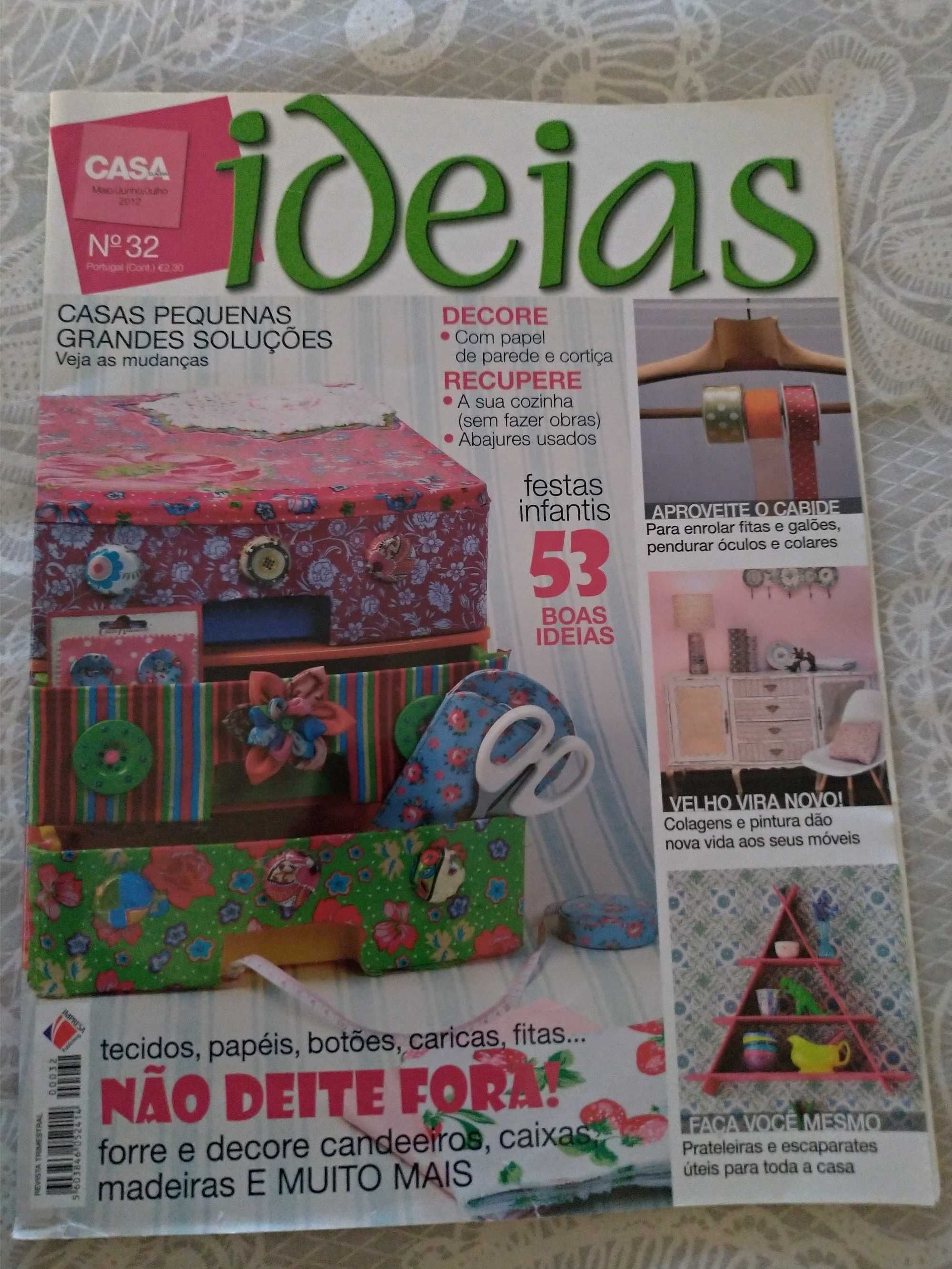 Vendo revistas de decoração " Casa Ideias "