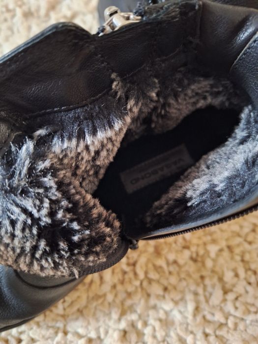 Зимові шкіряні черевики від vagabond