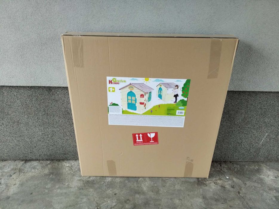 NAJTANIEJ Domek Ogrodowy Do Zabawy Pełny + Akcesoria