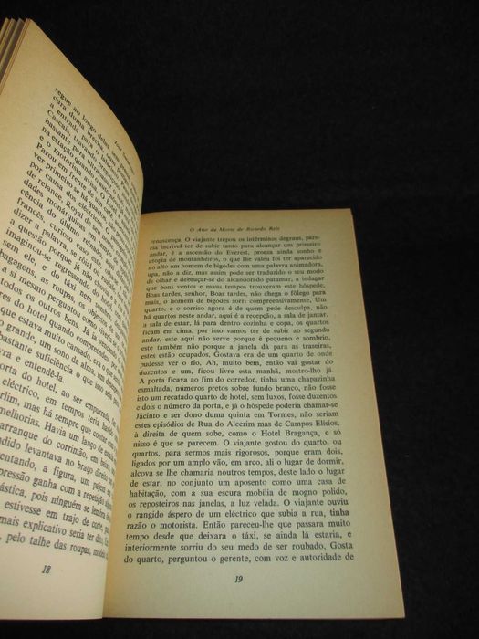 Livro O Ano da Morte de Ricardo Reis José Saramago