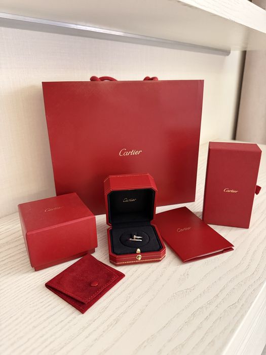 Кольцо Картье 'Cartier Juste Un Clou' золото small model