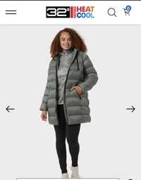 32 Heat Cool Женская зимняя куртка зимнее пальто размер S