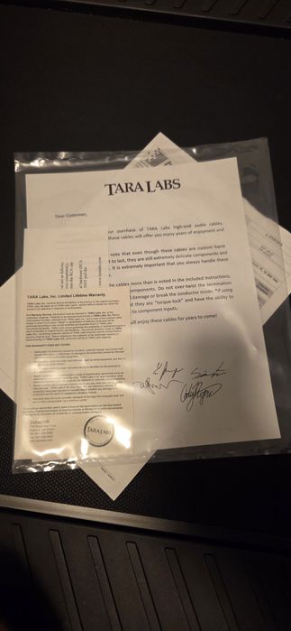 Tara Labs Apollo Extreme Rca 1M Interkonekt