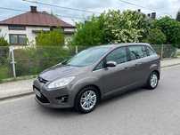 Ford Grand C-MAX 1.0 125KM TITANIUM 7 Osobowy Klimatronik Navi Serwis Alu 16