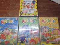 3 dvd's e 1 cd rom do Noddy