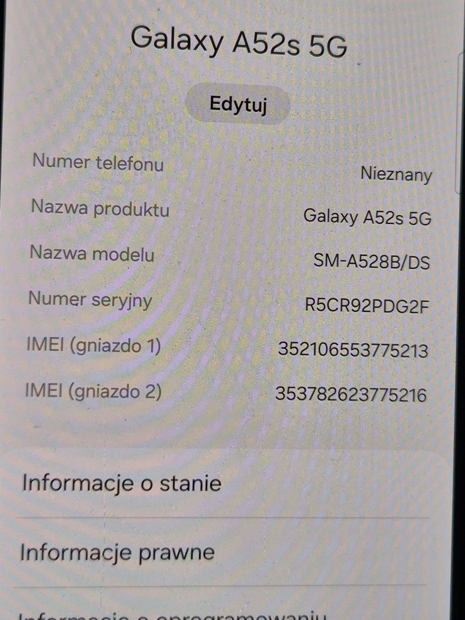 Samsung Galaxy a52s
