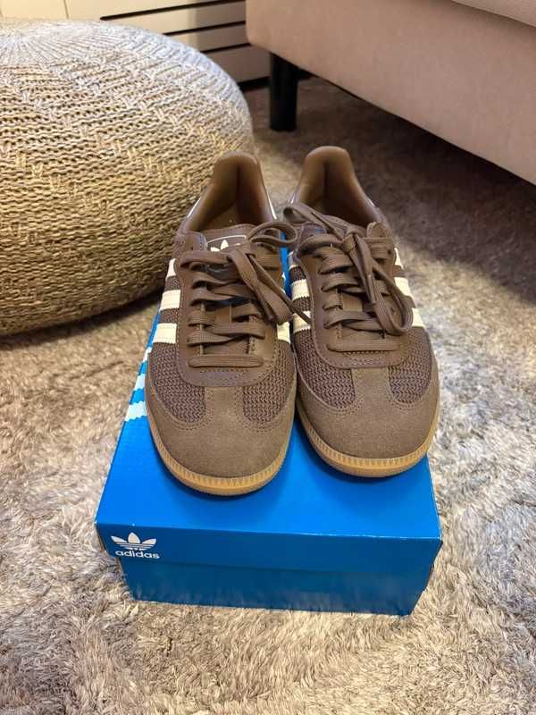 Buty codzienne adidas SambaOG Brown Espadryle R.38