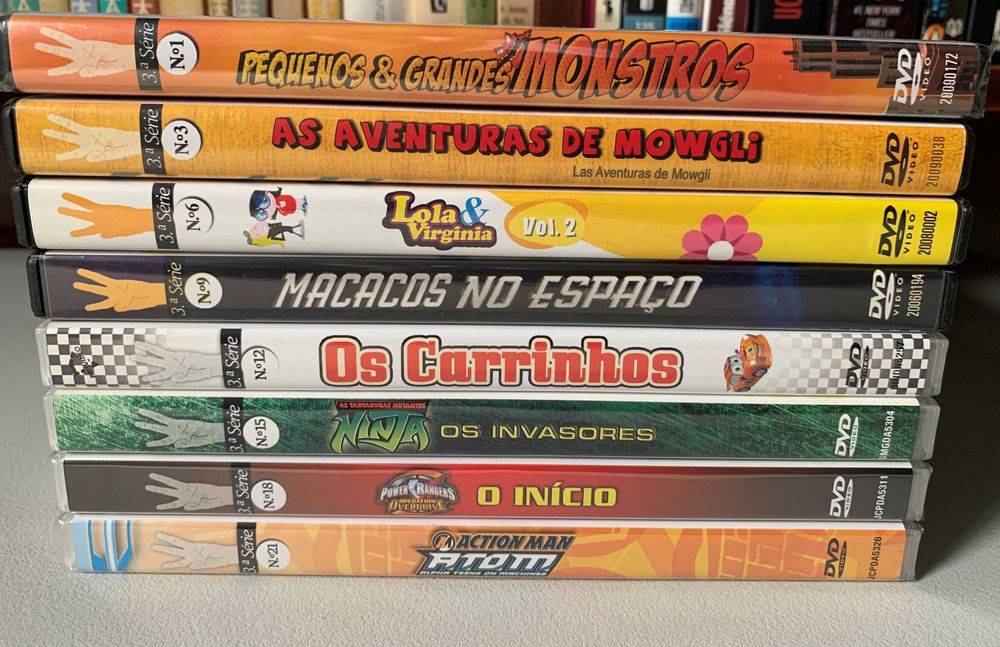 DVDs Jornal Sol: Série 3 [títulos na descrição]