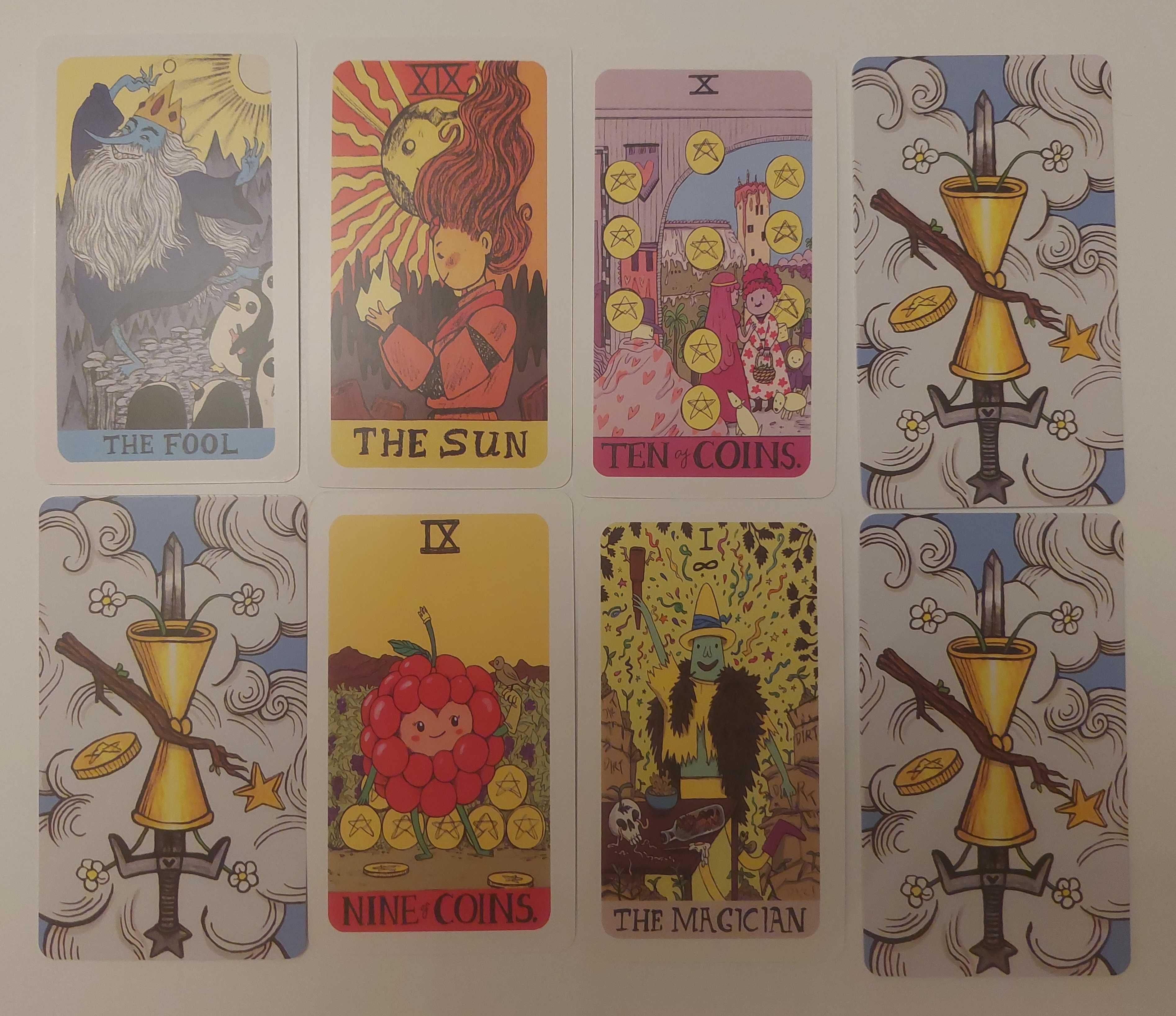 Karty Tarot Adwenture Time   NOWE