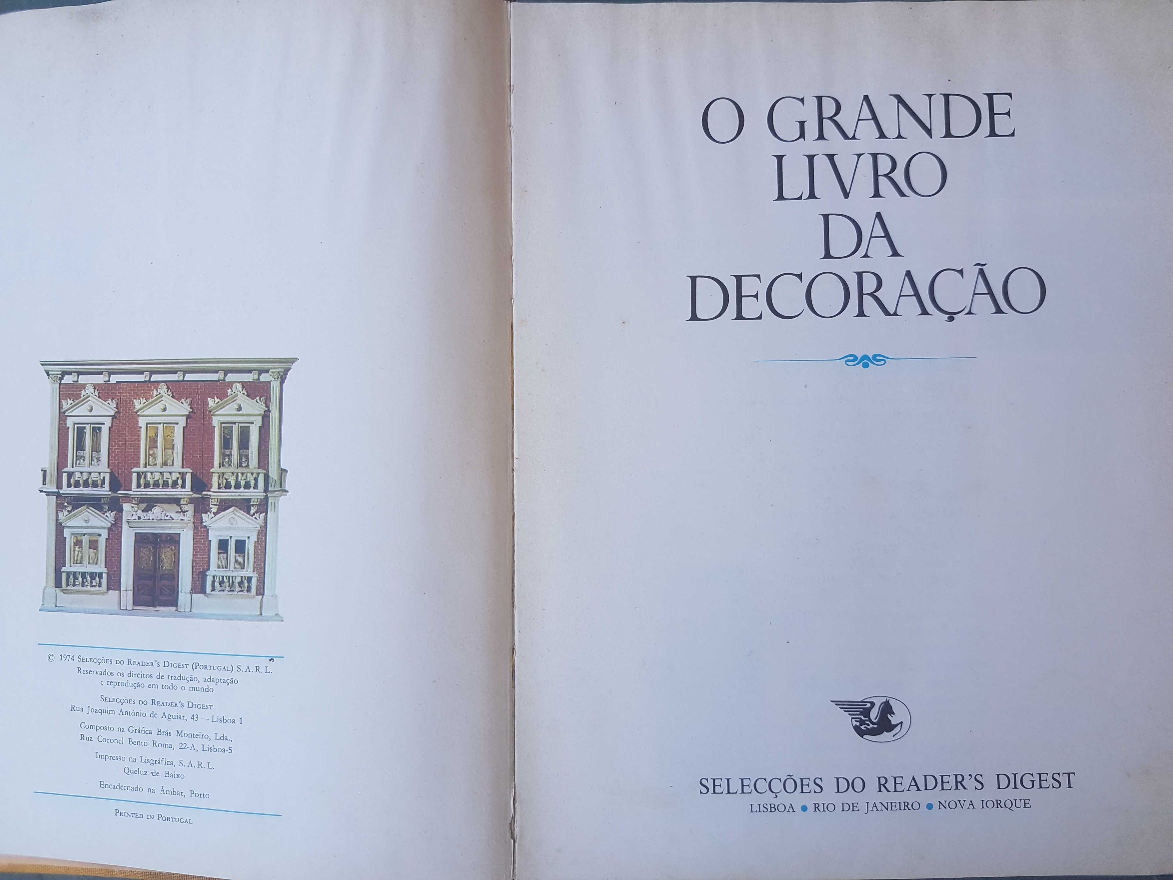 2 Livros - Decoração de Interiores + Grande Livro da Decoração