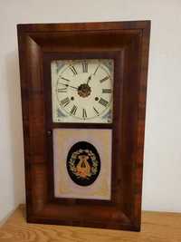 Stary zegar ścienny WATERBURY CLOCK XIX wiek amerykański. Sprzedaż2