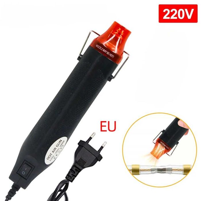 Wiatrówka 220V opalarka do rurek termokurczliwych