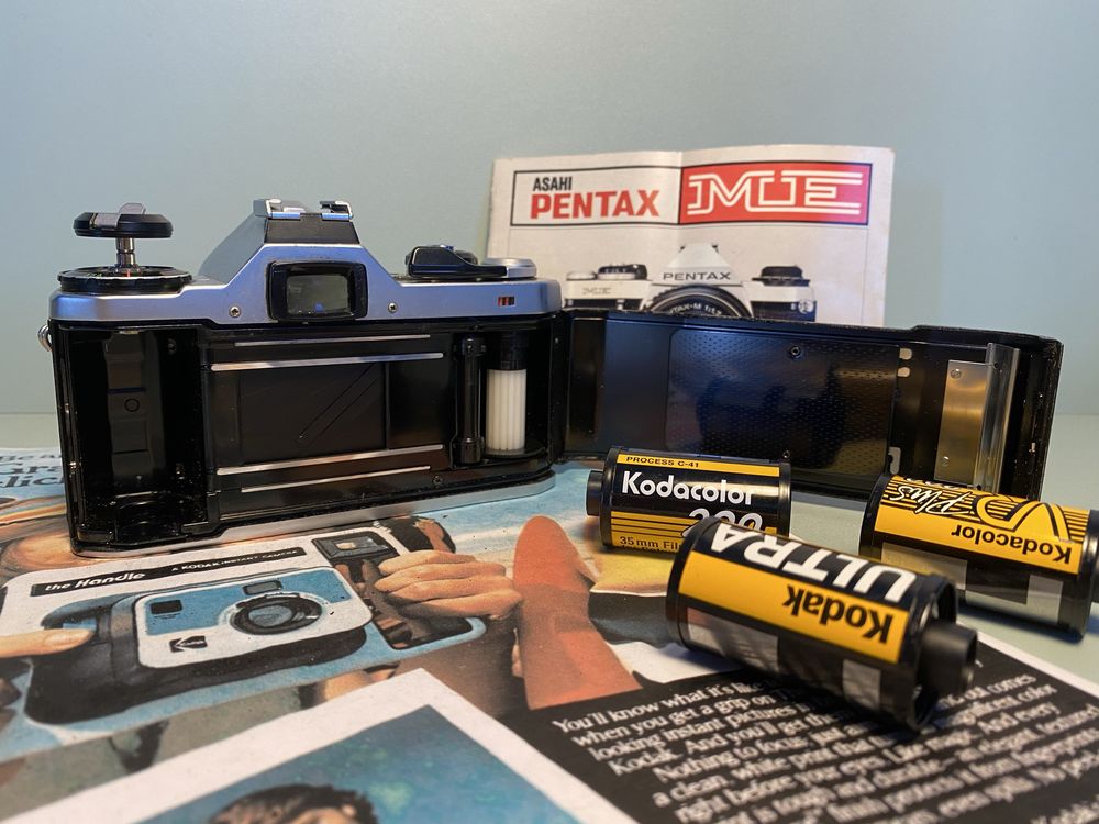 Pentax ME 50mm f1.7 - aparat analogowy, z kolekcji !