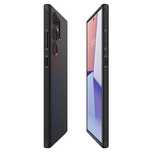 Etui Spigen Liquid Air na Samsung Galaxy S23 Ultra - czarny mat