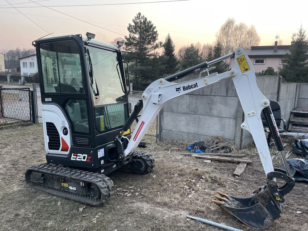 Minikoparka Bobcat E20Z wynajem