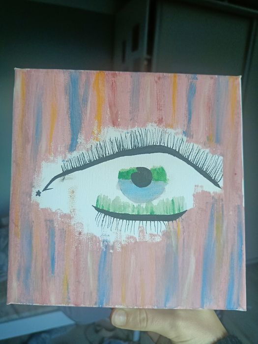 Obraz na płótnie 20×20cm