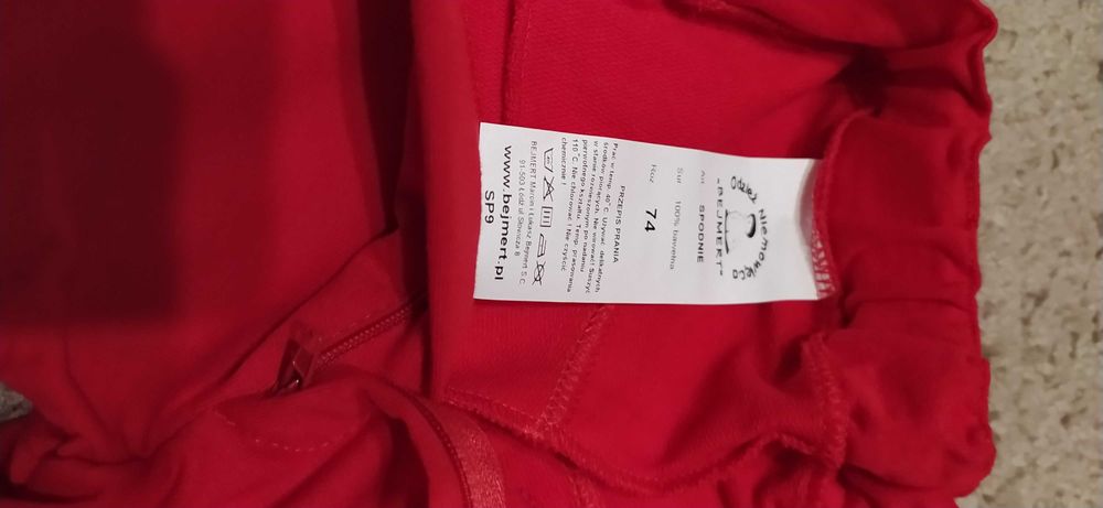 Spodnie dzieciece nowe r. 74