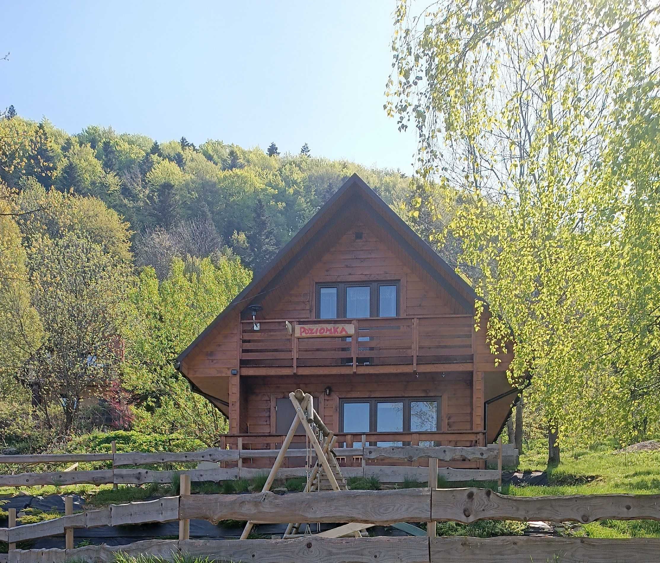 Bieszczady  noclegi domki wynajem -Bystre.