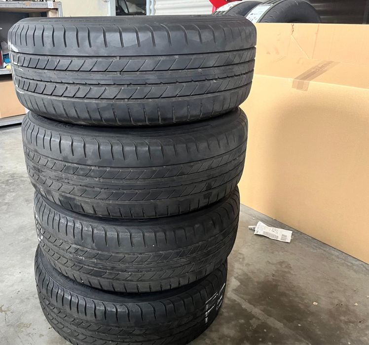 Jogo de Jantes originais BMW 16” + pneus goodyear 205/60r16 runflat