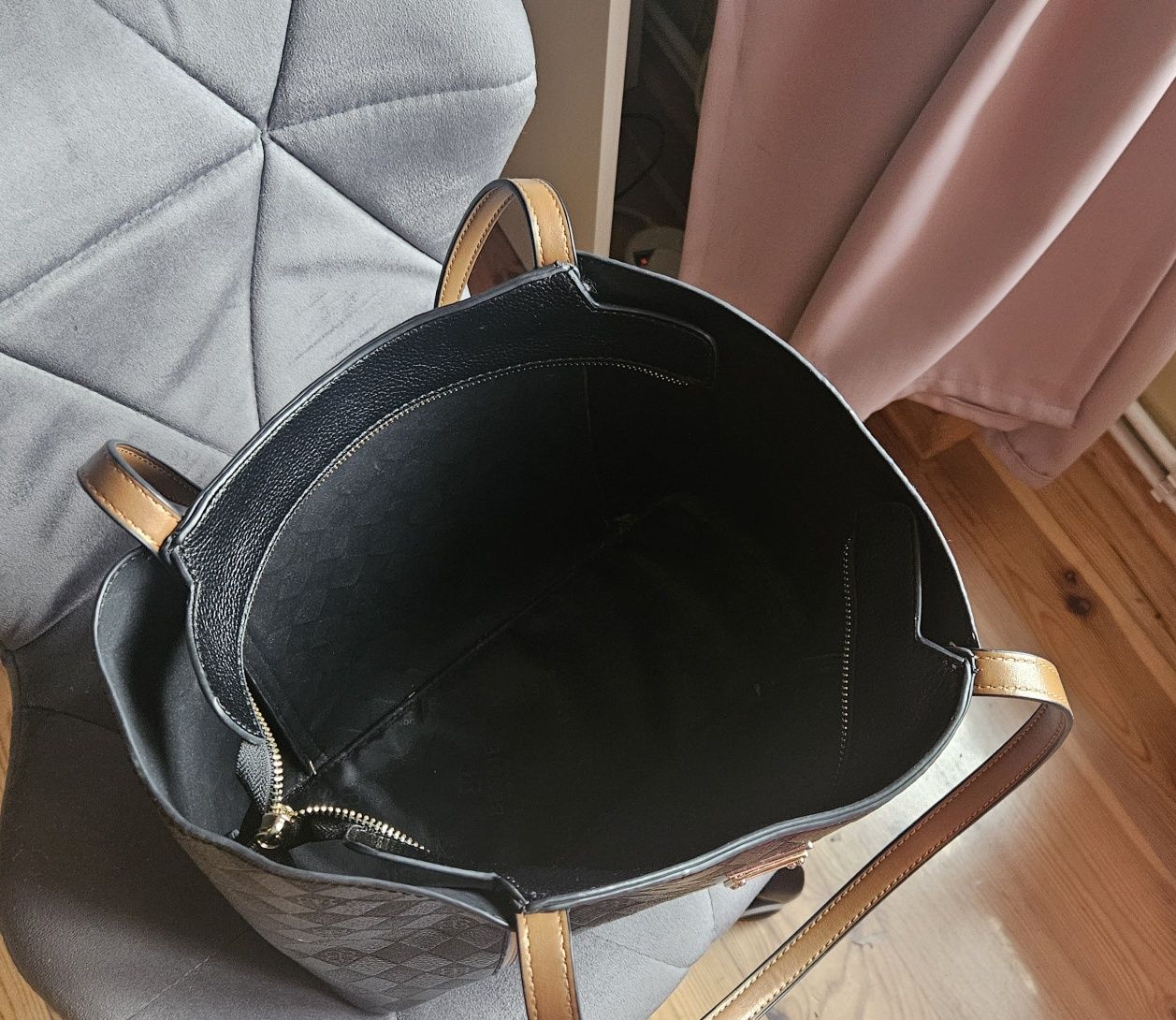 Torebka shopper w zestawie