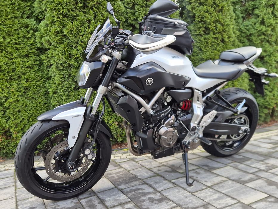 Yamaha MT 07 ABS JAK Nowa 12500km ks serw. Tuv, DODATKI kat A 09 600
