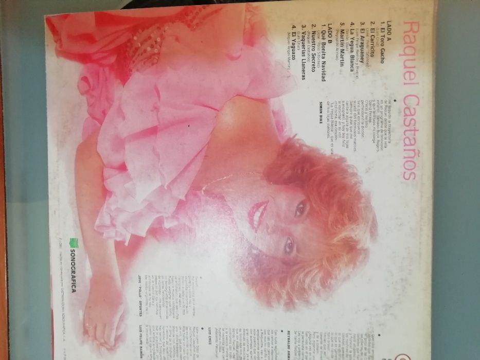 Raquel Castanos -Vinil Musica Venezuelana -América do Sul -Como novo!