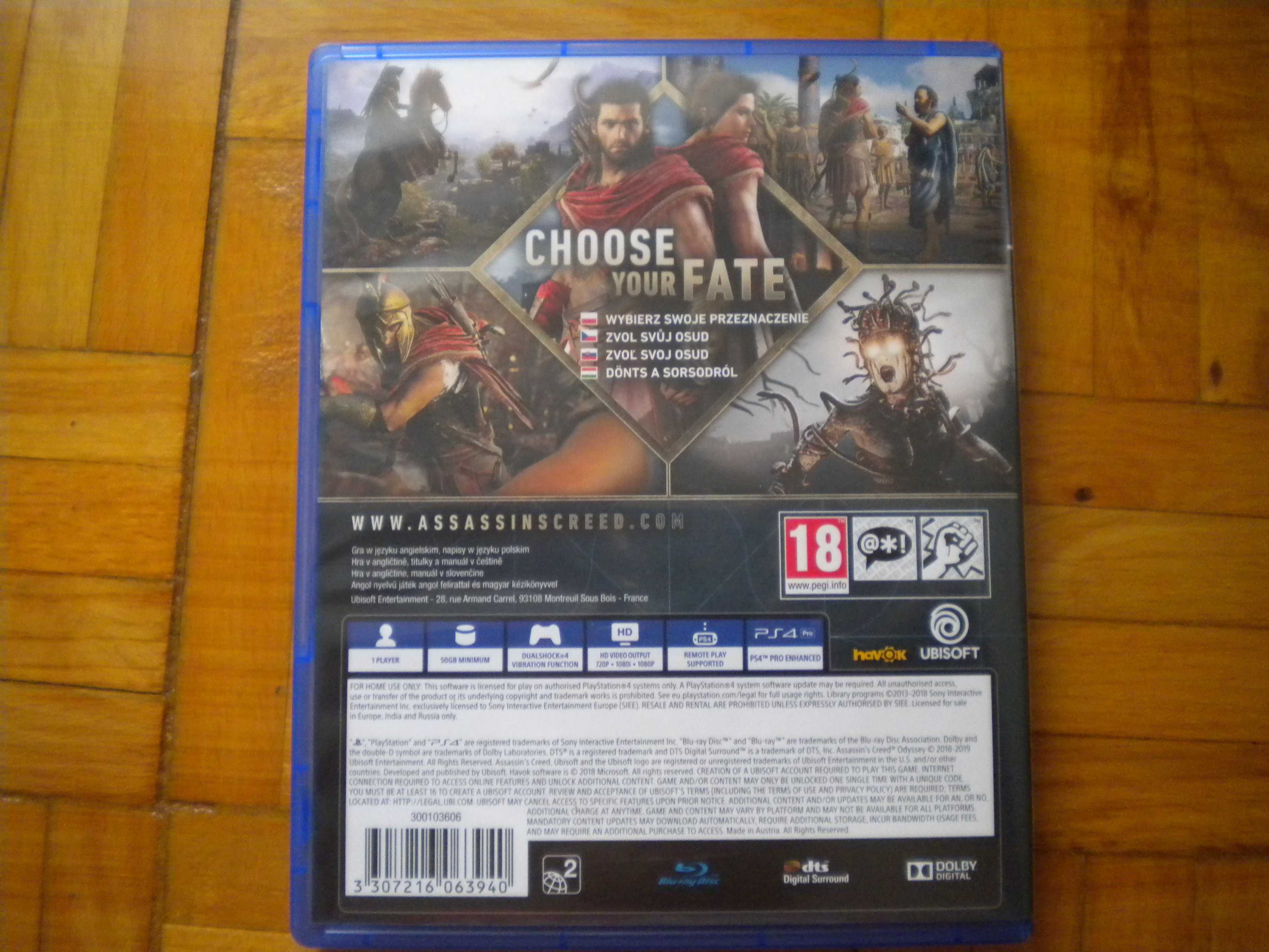 Assassin’s Creed Odyssey PS4 wersja PL