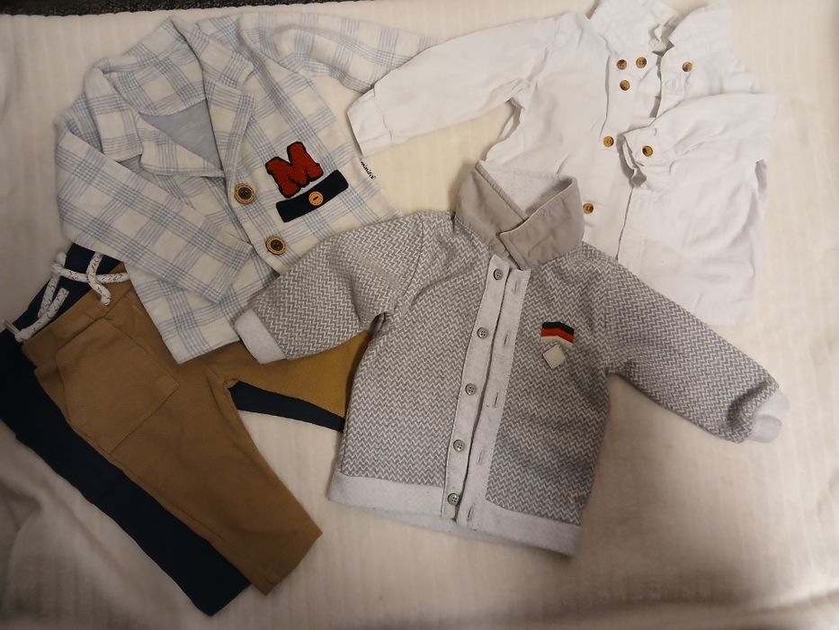 Дитячі речі на хлопчика на 4-6- 9 місяців