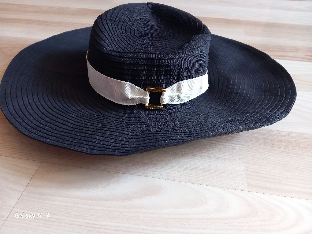 Ralph lauren duży kapelusz plazowy damski