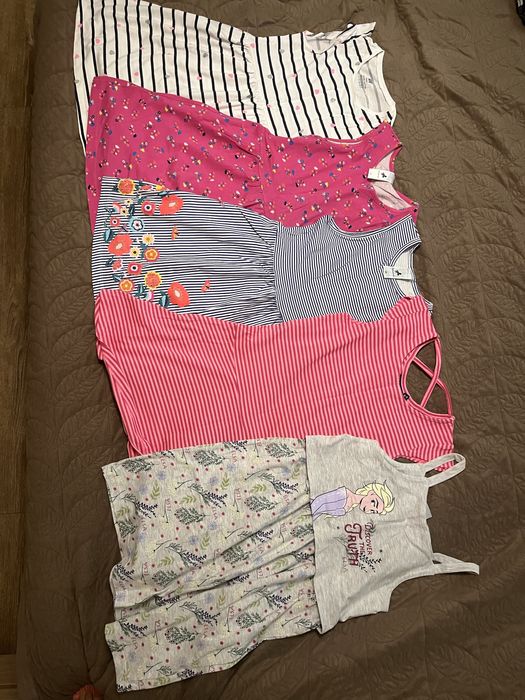 Zestaw sukienek 122/128