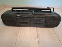 Radiomagnetofon dwukasetowy Sanyo