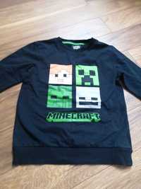 Czarna bluza Minecraft 134 /140