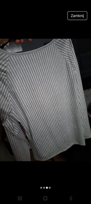 Bluzka paski r.XL