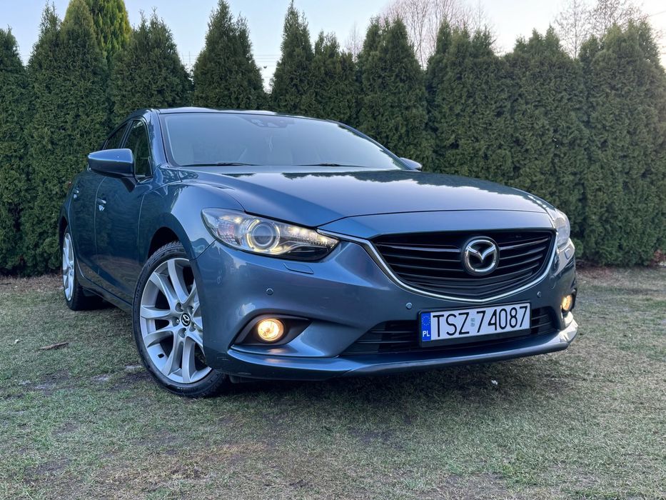 Mazda 6 Mazda 6*2014 pierwsza rej.*150kM*Skóry*Navi*Automat*Kamera*Alu19'*PDC*
