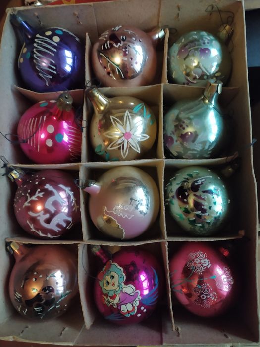 Ёлочные игрушки СССР