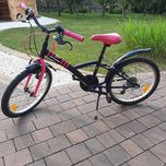 Rower 20" btwin dla dziewczynki 6-8 lat