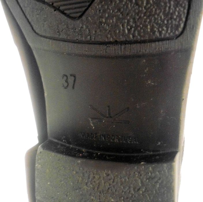 Botas em couro feitas em Portugal n 37 para mulher ano de 2021