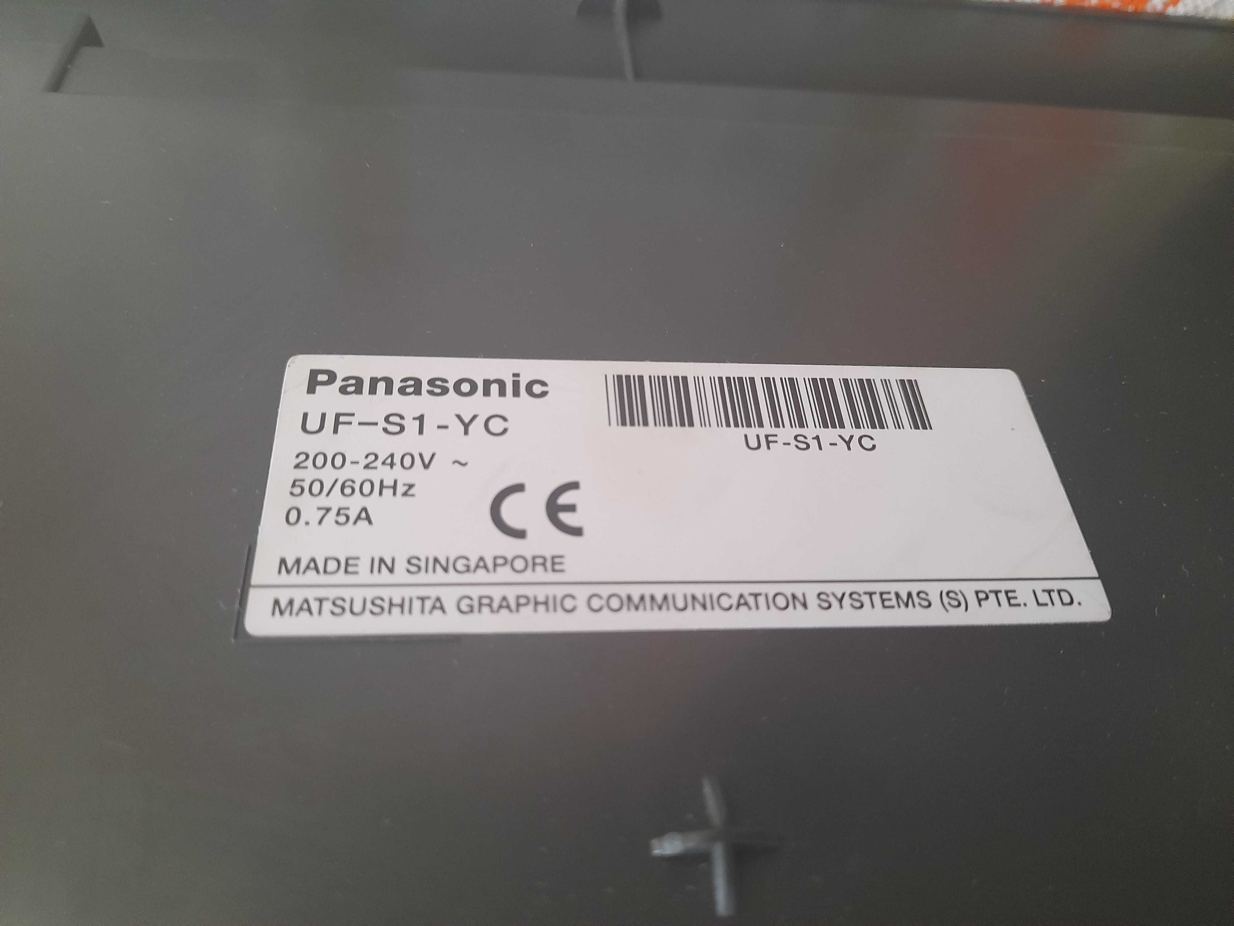 Telefon stacjonarny z faksem Panasonic UF-S1-YC używany