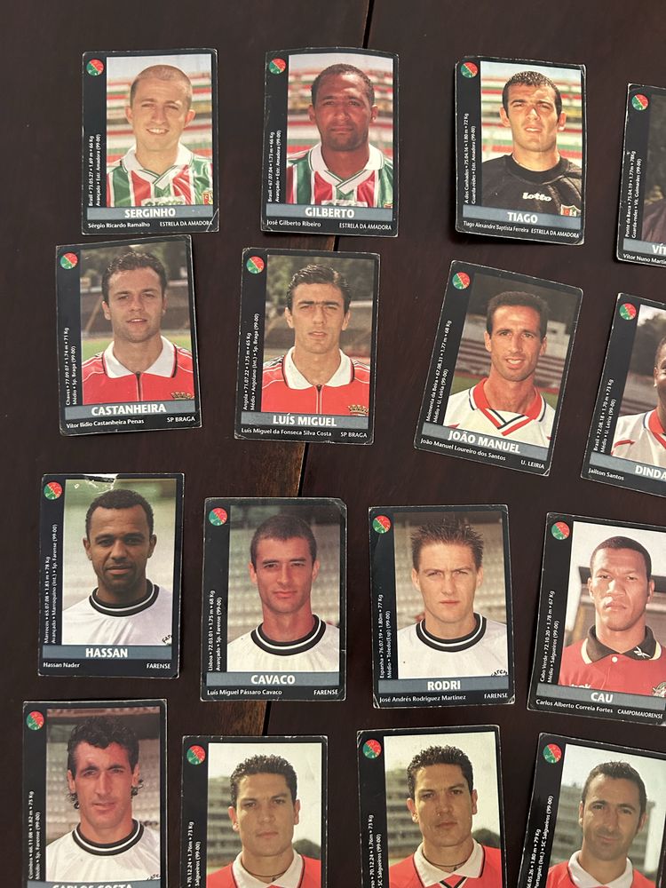 Cromos Panini Futebol 00/01