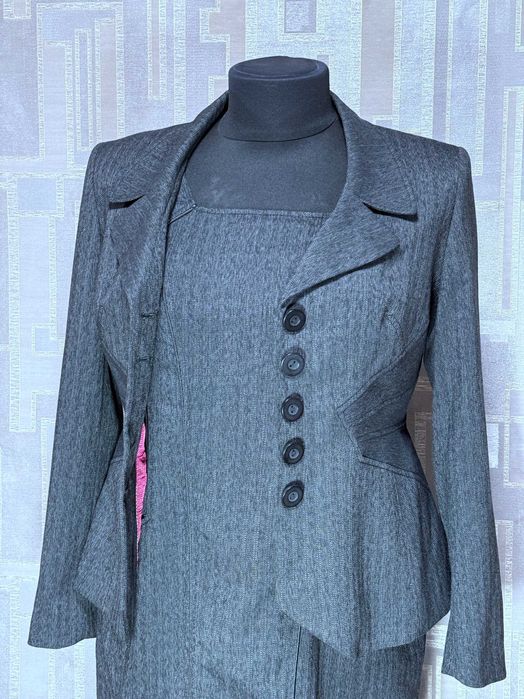 Костюм женский с платьем 50-52 размер Next деловой жакет платье