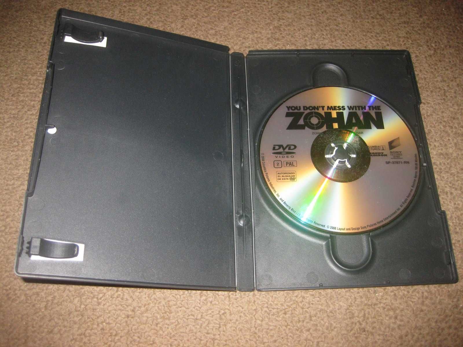 DVD "Não Te Metas com o Zohan" com Adam Sandler