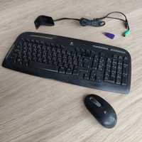 Teclado + Rato sem fios - Logitec Cordeless Desktop EX110