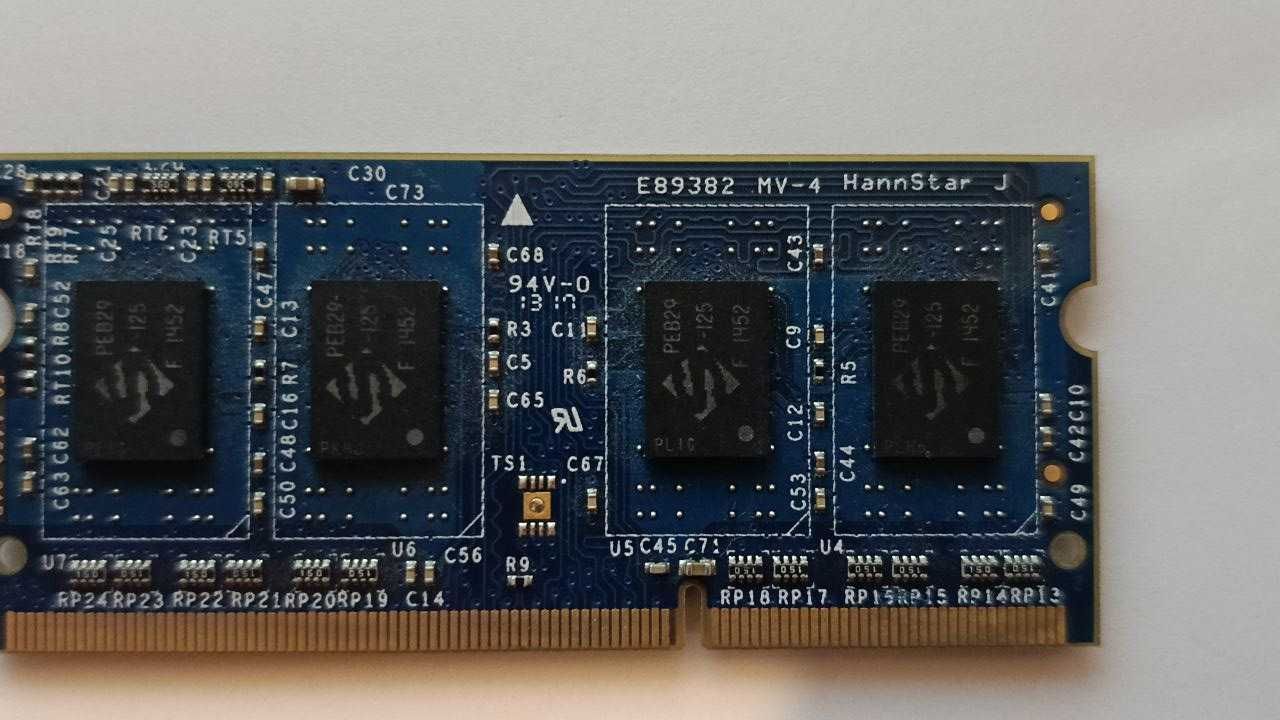 Продам оперативну пам'ять для ноутбука Patriot SODIMM DDR3-1333 4096MB